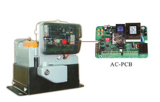 AC Motor Automatic Sliding Door Opener 800KGS الميكانيكية الحد التبديل